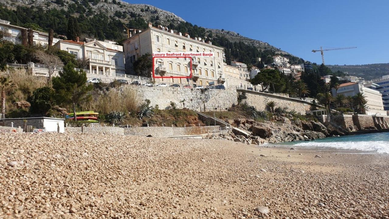 Luxury Seafront Apartment Banje Dubrovnik Exterior photo